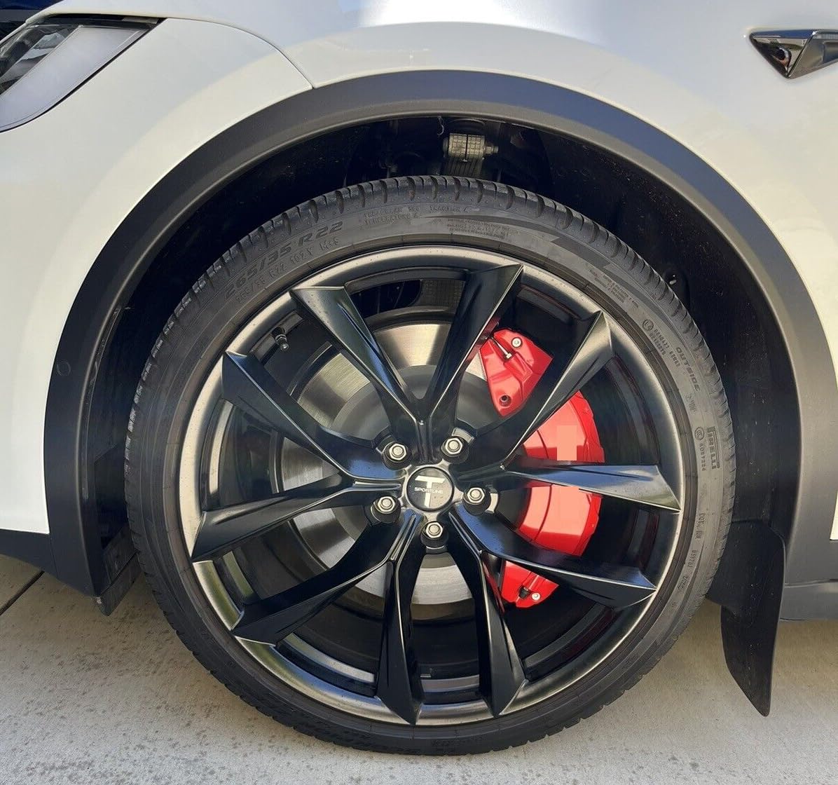 Amazon | ブレーキキャリパーカバー 4個 Tesla Model X Model S 2022